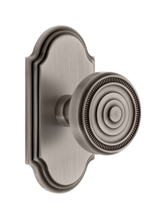 Grandeur Arc Plate with Soleil Knob