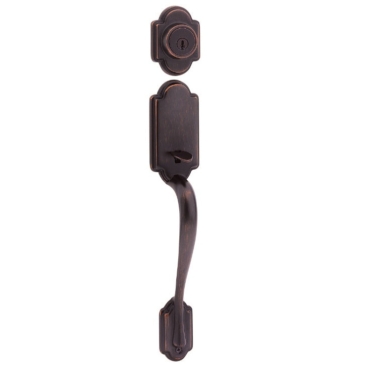 Kwikset Arlington Handleset in Venitian Bronze