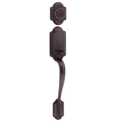 Kwikset Arlington Handleset in Venitian Bronze