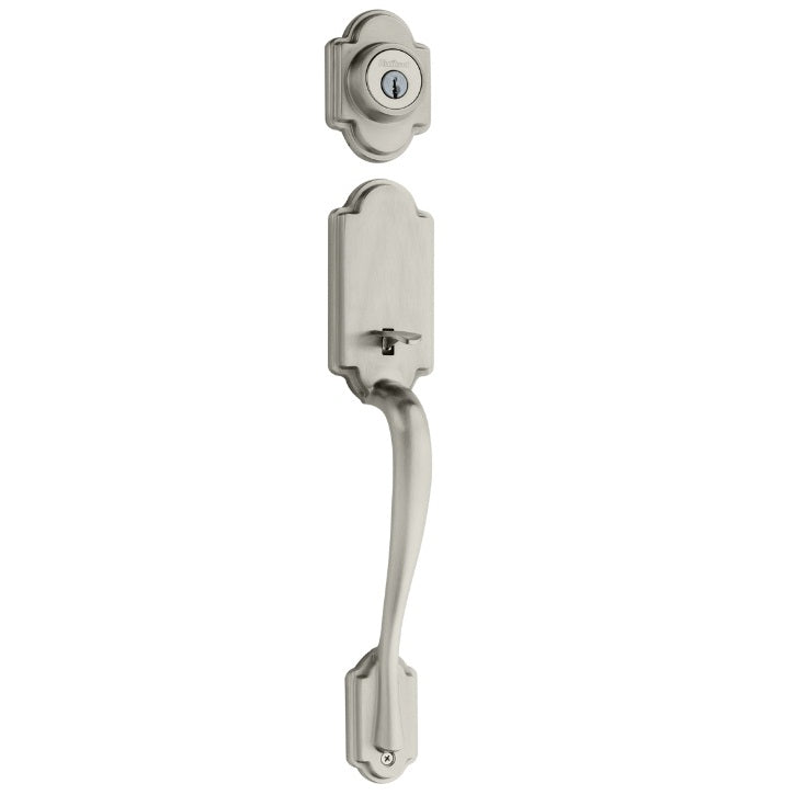 Kwikset Arlington handleset in Satin Nickel Finish