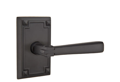 Emtek Arts and Crafts Lever - Flat Black