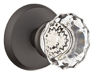 Emtek Astoria knob with Style 2 Rosette
