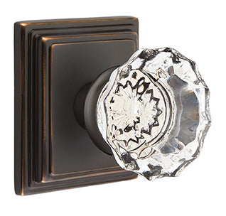 Emtek Astoria Knob with Wilshire Rosette