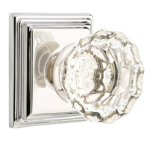 Emtek Astoria Knob with Wilshire Rosette
