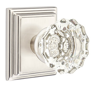 Emtek Astoria Knob with Wilshire Rosette