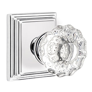 Emtek Astoria Knob with Wilshire Rosette