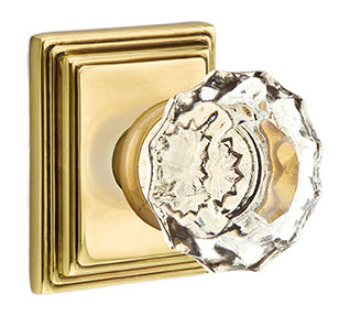 Emtek Astoria Knob with Wilshire Rosette
