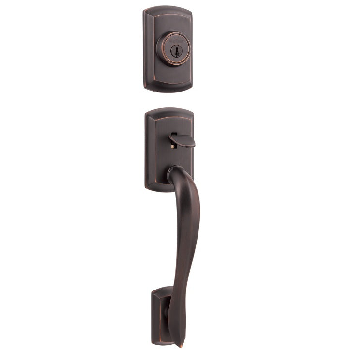 Kwikset Avalon Handleset in Venetian Bronze