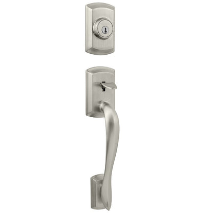 Kwikset Avalon Handleset in Satin Nickel