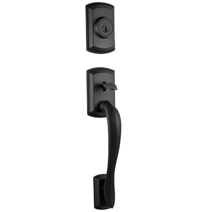 Kwikset Avalon Handleset in Iron Black