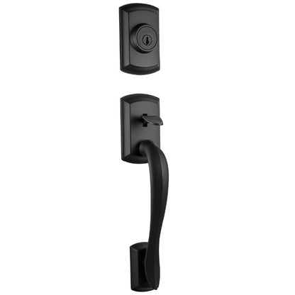 Kwikset Avalon Handleset in Iron Black