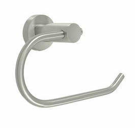 Deltana Nobe Series Single Post Toilet Paper Holder - Satin Nickel
