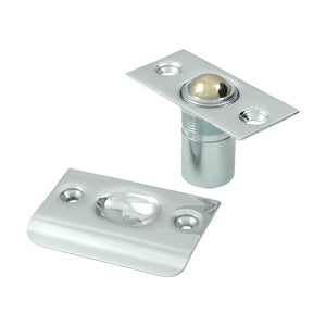 Deltana Solid Brass Ball Catch - Polished Chrome
