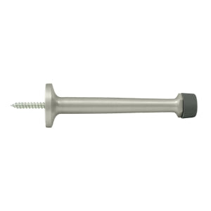 Deltana 4 Inch Baseboard Door Bumper - Brushed Nickel