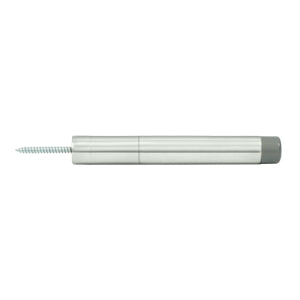 Deltana Extension Baseboard Door Bumper - Polished Chrome
