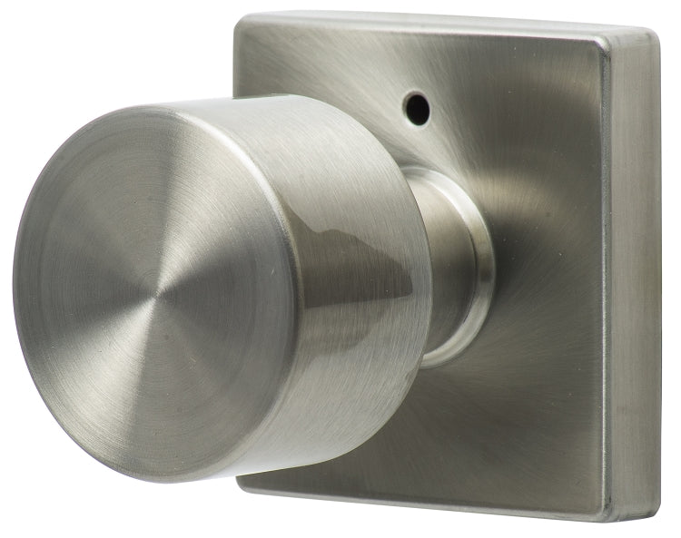 Sure-Loc Bergen Privacy Knob Exterior - Satin Stainless Steel