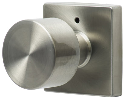 Sure-Loc Bergen Privacy Knob Exterior - Satin Stainless Steel