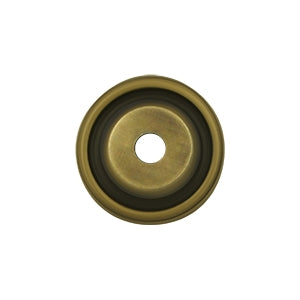 Deltana Solid Brass Base Plate For Knobs - Antique Brass