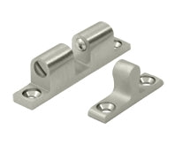 Deltana Solid Brass Ball Tension Catch - Brushed Nickel