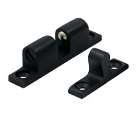 Deltana Solid Brass Ball Tension Catch - Flat Black