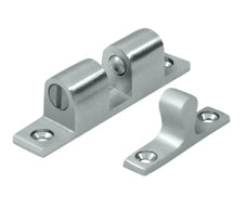 Deltana Solid Brass Ball Tension Catch - Brushed Chrome