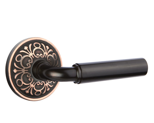 Emtek Manning Lever with Lancaster Rosette