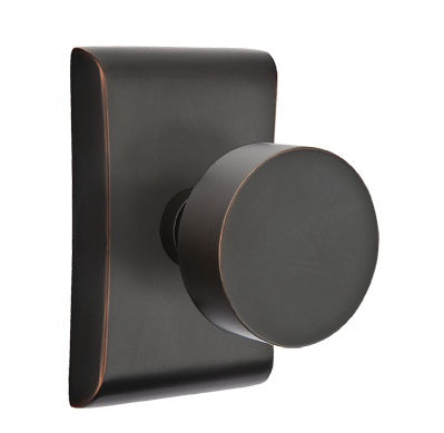 Emtek Round Knob - Neos Rosette