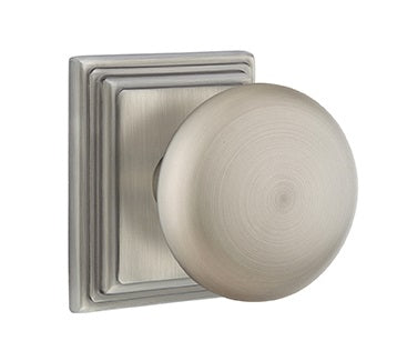 Emtek Providence Knob with Wilshire Rosette