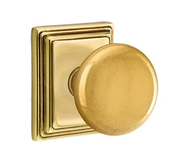 Emtek Providence Knob with Wilshire Rosette
