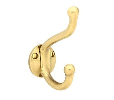Emtek Brass Robe Hook French Antique