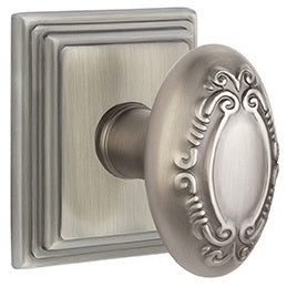Emtek Victoria Knob with Wilshire Rosette