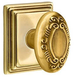 Emtek Victoria Knob with Wilshire Rosette