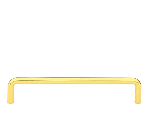 Emtek 3 1/2 Inch Wire Pull Polished Brass