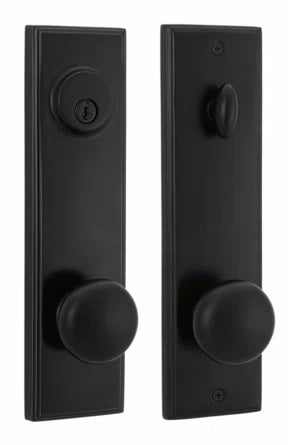 Weslock Molten Bronze Braughton Sideplate Lock - Black