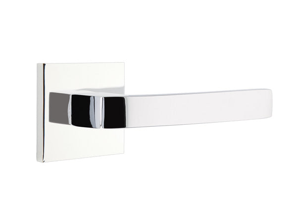 Emtek Breslin Interior Mortise Lever with Square Rosette