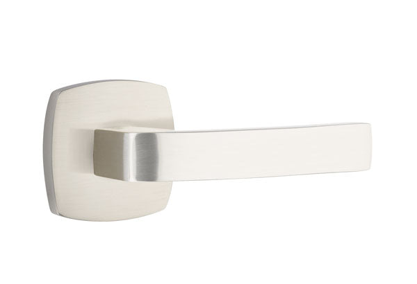 Emtek Breslin Interior Mortise Lever with Urban Rosette