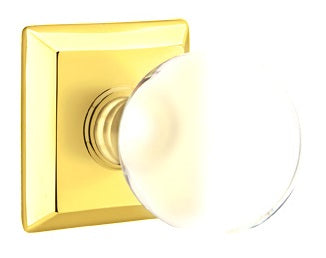 Emtek Bristol Knob - Quincy Rosette
