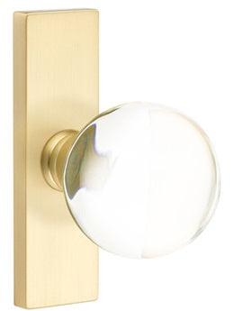 Emtek Bristol Knob - Narrow Stretto Rosette