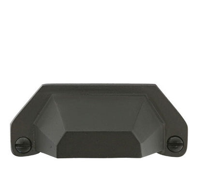 Emtek Bronze 4 Inch Bin Pull Flat Black