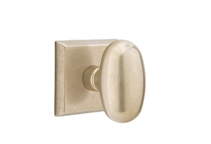 Emtek Bronze Egg Sandcast knob - Style #6 Rosette