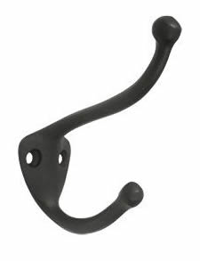 Deltana Solid Brass Coat and Hat Hook - Oil Rubbed Bronze