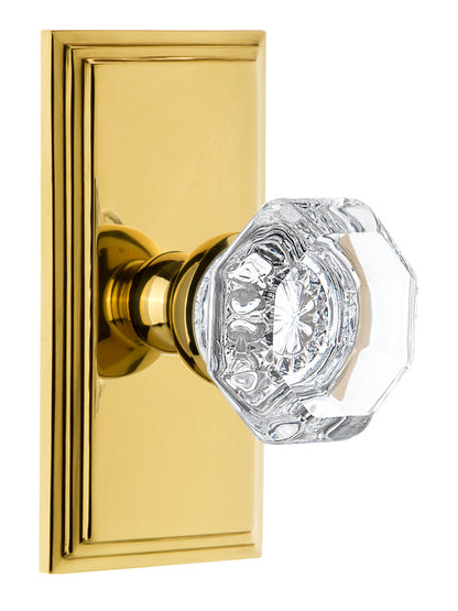 Grandeur Carre Plate with Chambord Knob
