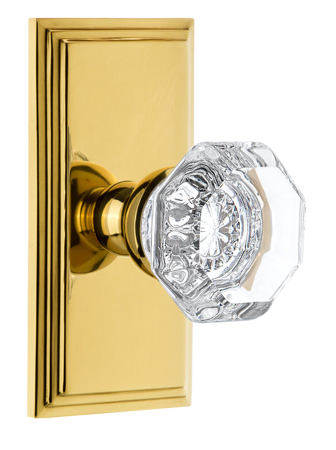 Grandeur Carre Plate with Chambord Knob