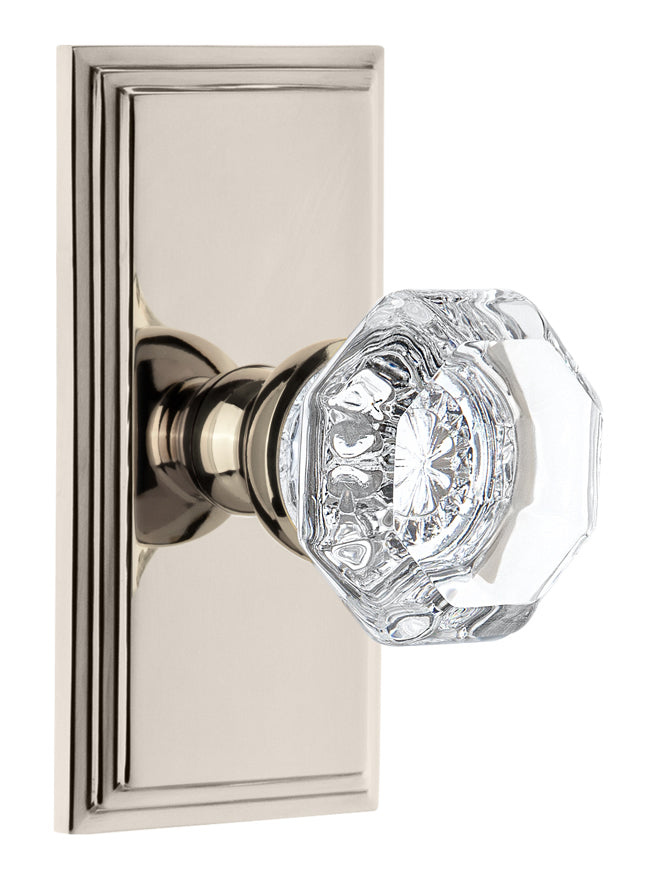 Grandeur Carre Plate with Chambord Knob