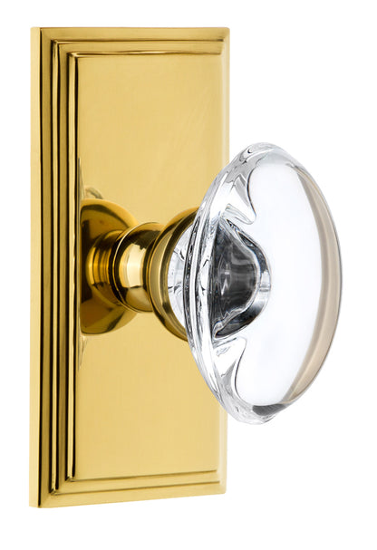 Grandeur Carre Plate with Provence Knob
