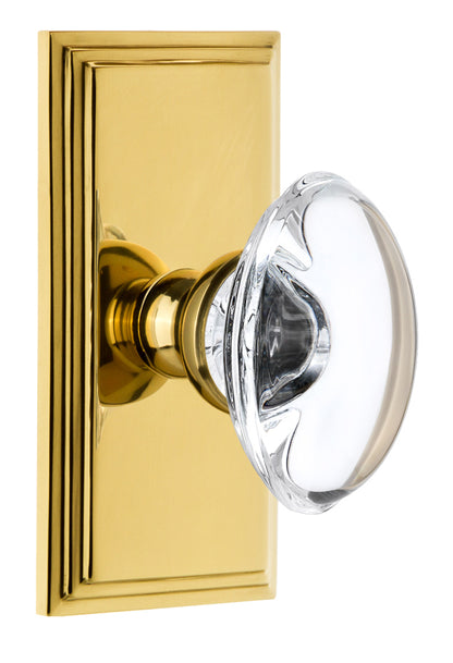 Grandeur Carre Plate with Provence Knob