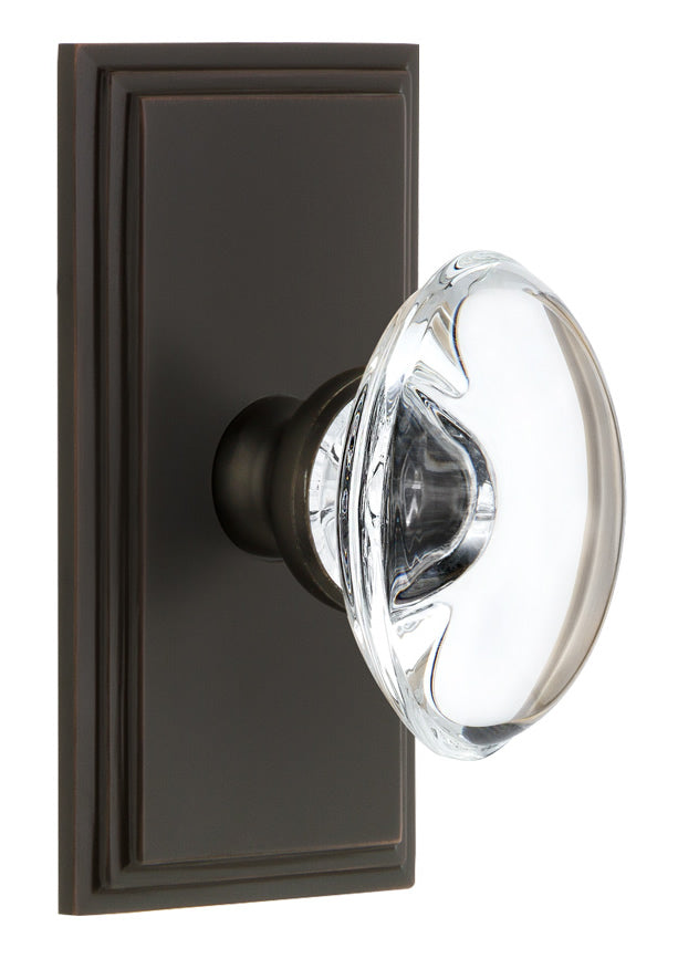 Grandeur Carre Plate with Provence Knob