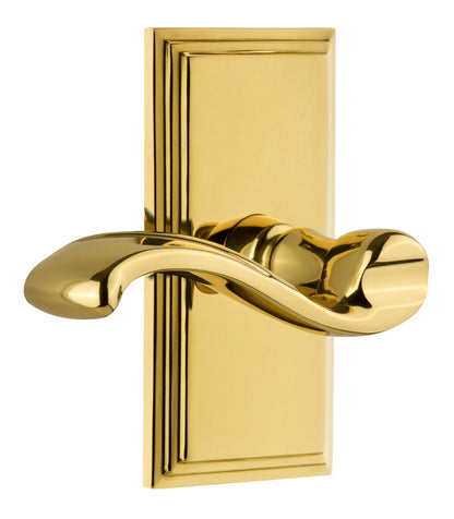 Grandeur Carre Plate with Portofino Lever