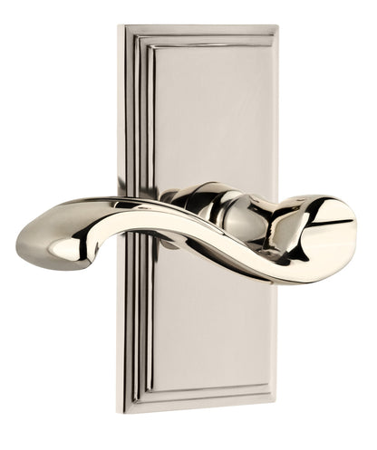 Grandeur Carre Plate with Portofino Lever