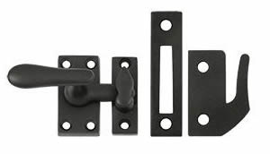 Deltana Solid Brass Medium Casement Fastener Window Lock - Oil Rubbed Bronze